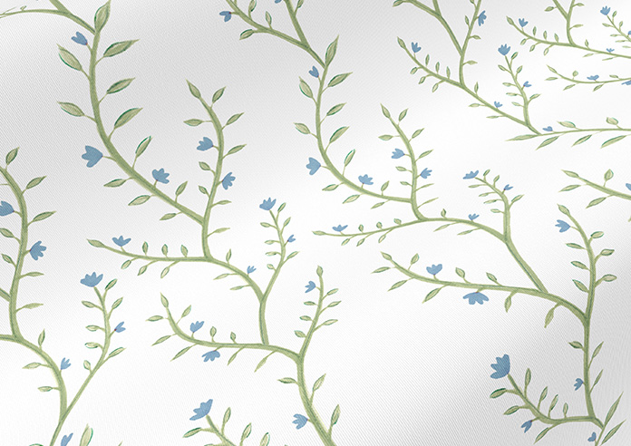 Boughton, Blue - Roller Blind - Image 4